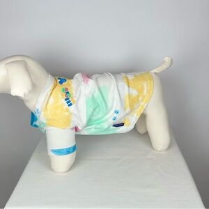 Disney Tails, WDW Spirit Jersey for Dog/Pup, Multi-Color, Tie-Dye, Size Medium